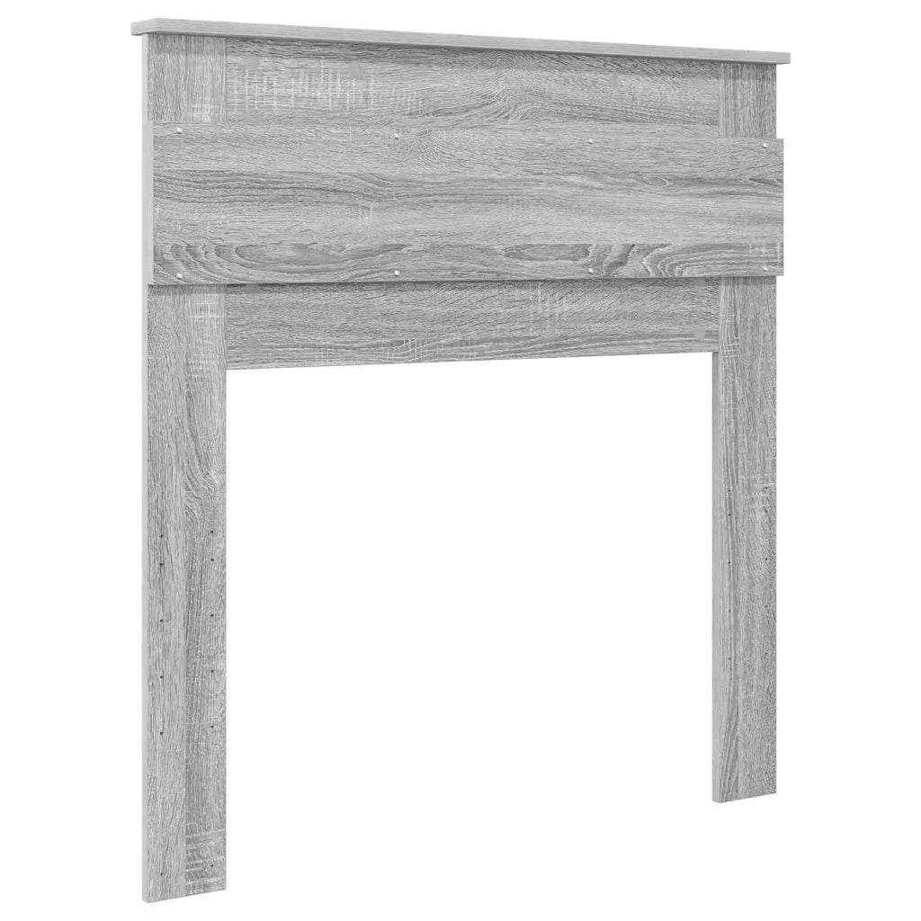 Testiera Grigio Sonoma Legno multistrato