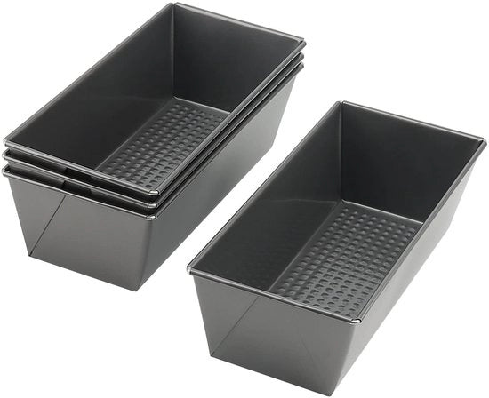 Piastra per pane 10 pollici - Forma rettangolare per forno - Realizzata in acciaio inossidabile - Verniciatura antiscivolo - Sostenibile - Facile da pulire