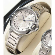 Trade Shop - Orologio Da Polso Uomo Donna Longbo 80771 Quarzo Data Impermeabile Casual Silver -   -uomo    -