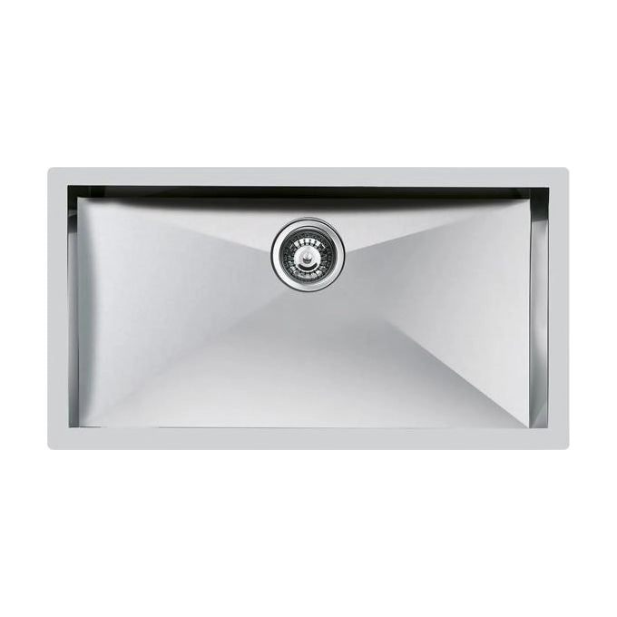 Foster Quadra.1V.80x40.FT Lavello ad incasso Rettangolare Acciaio inossidabile