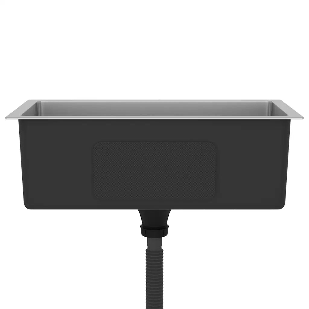 Lavello da Cucina Lavorato a Mano in Acciaio Inox 51504