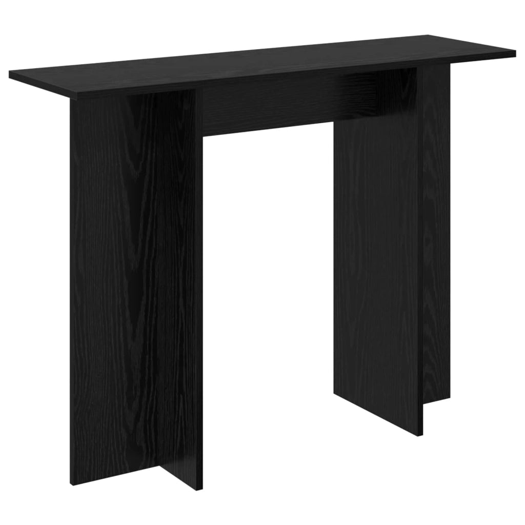 Tavolo consolle Rovere Nero 100 x 30 x 75 cm 8001168