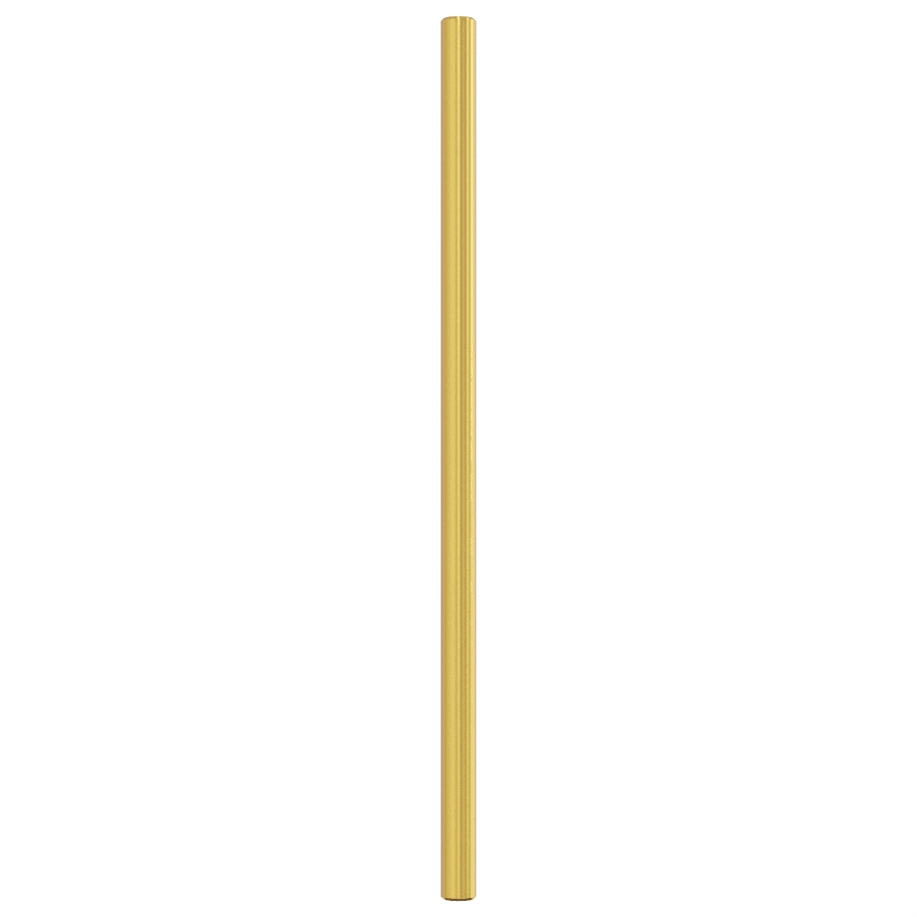 vidaXL Maniglie per Mobili 10 pz Oro 224 mm in Acciaio Inox