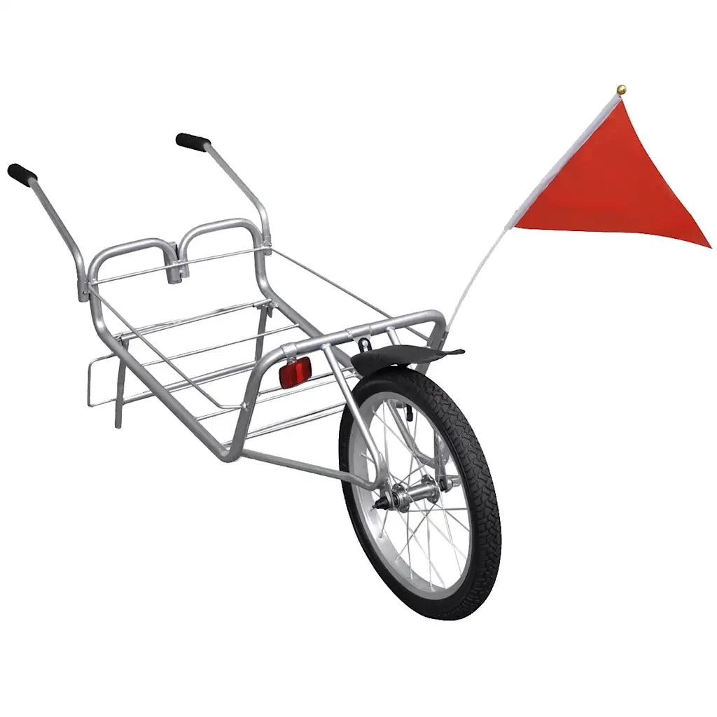 Rimorchio bicicletta con una ruota e borsa cod mxl 66721