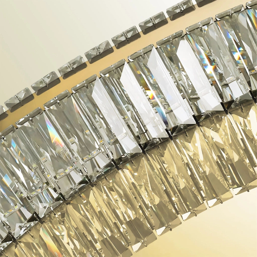Lampadario A Soffitto In Cristallo App1721-c 50 Cm Oro