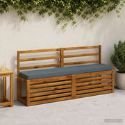 Cuscino per Panchina a 1 Pezzo VUGHT 100% Poliestere Blu 950656