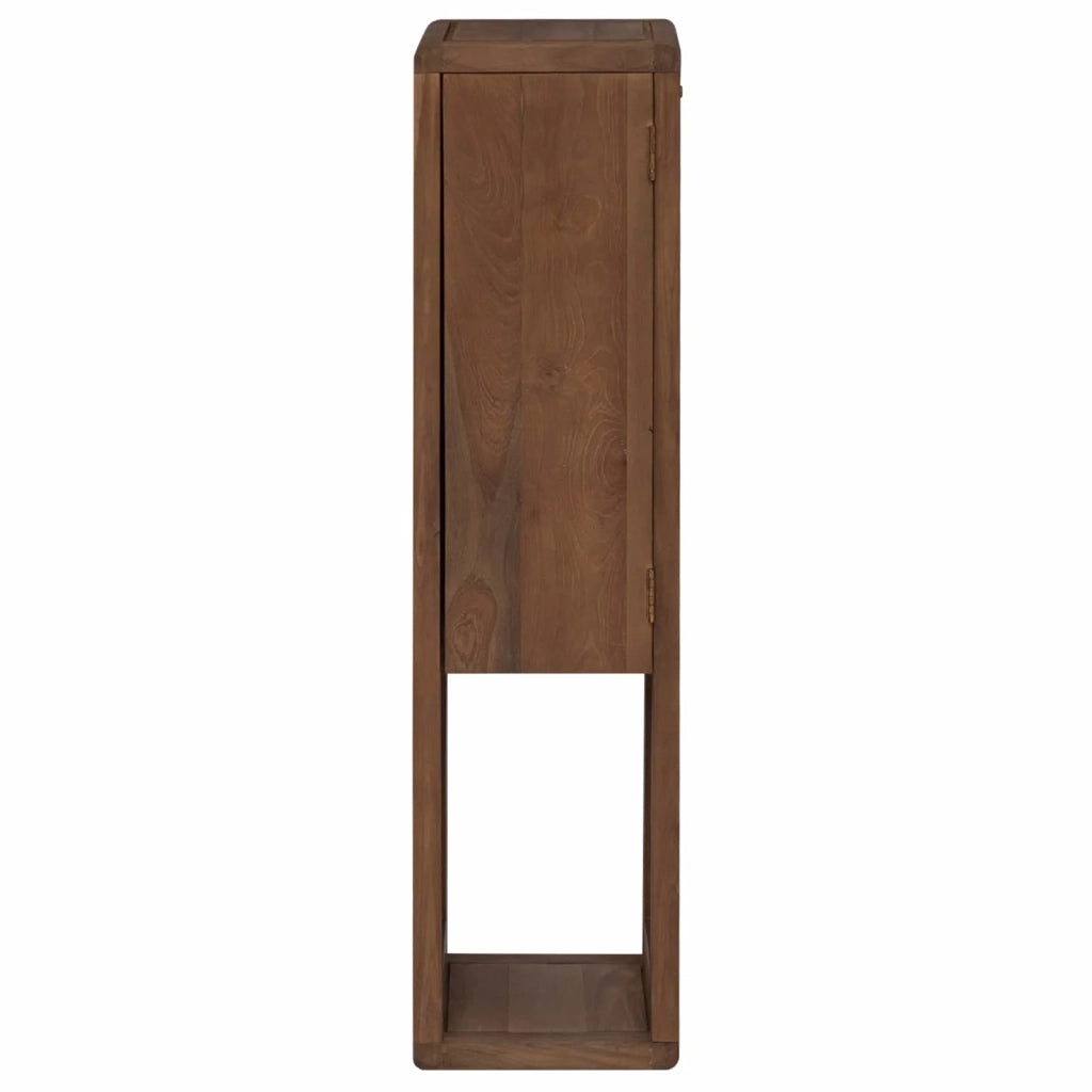 Mobiletto da Bagno Naturale 25 x 25 x 100 cm 42026909