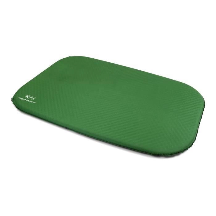 Materasso autogonfiabile - KAMPA - Snuggle 7.5 SIM Doppio - 2 persone - 1,98 mx 1,30 m - Verde