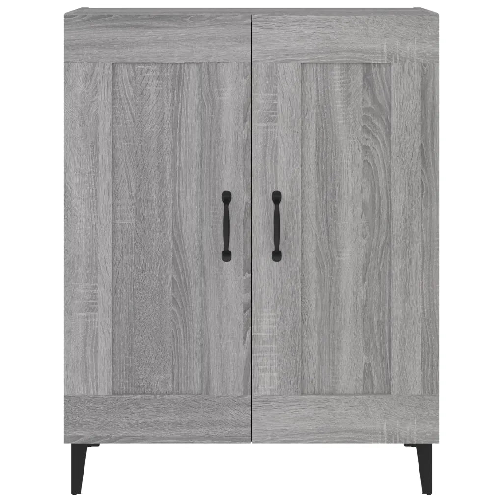 Credenza-Buffet-Armadio da cucina Grigio Sonoma 69,5x34x90 cm in Legno Multistrato 108340