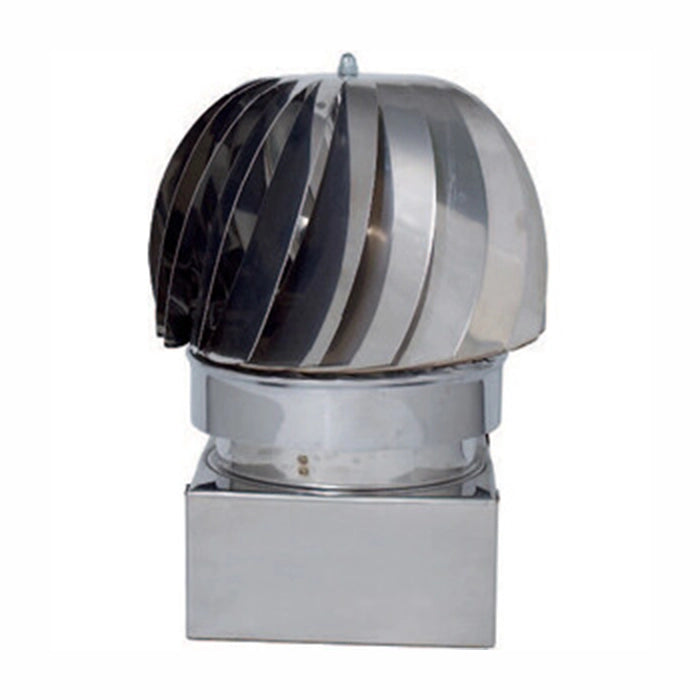 FUMAIOLO GIREVOLE INOX QUADRO 37X37CM