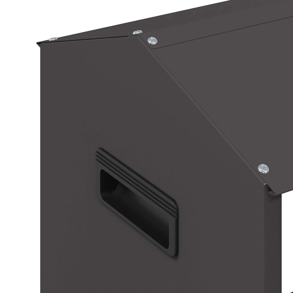 Mangiatoia per polli Nero 81 x 32 x 53,5 cm CFW8114408
