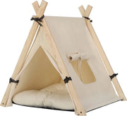 Tenda per Animali di Lusso con Finestra di Ventilazione - Cuscino Lavabile - Massimo Comfort - Per Piccoli Cani e Gatti