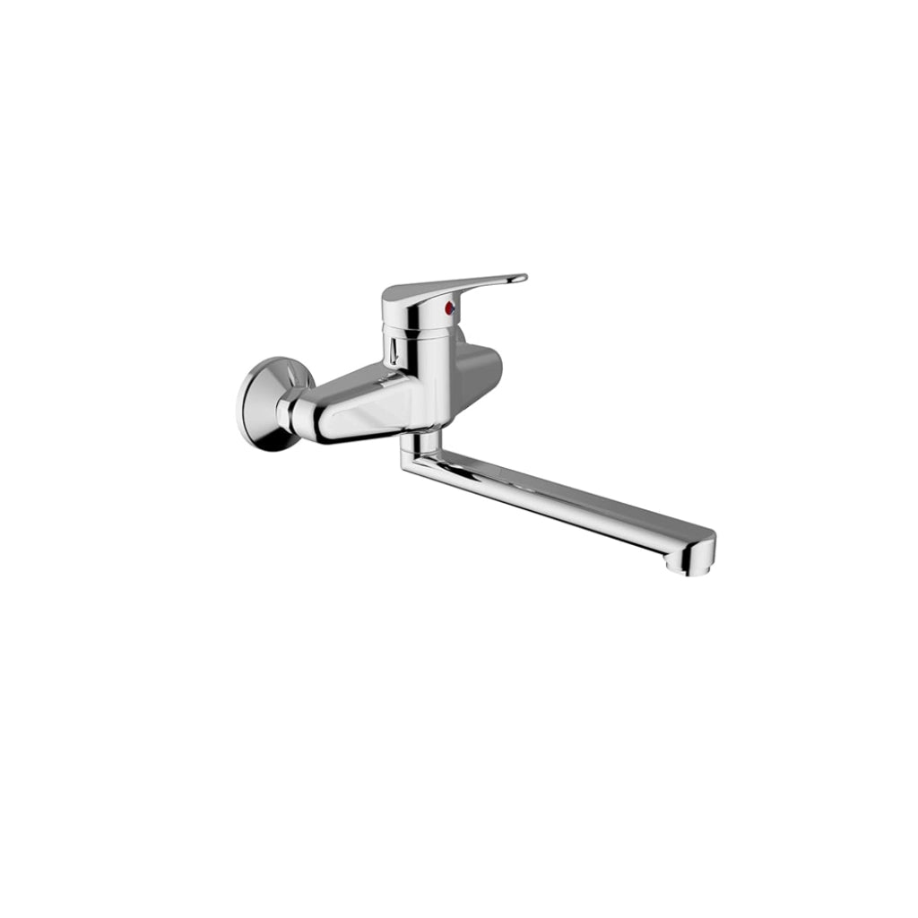 Rubinetto miscelatore T-One Lavello a Parete Teorema cromo 8T500