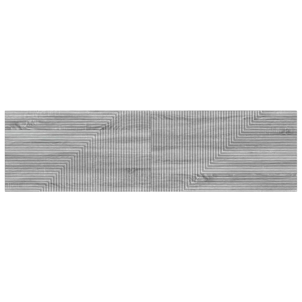 Testiera da Muro HAARLEM Sonoma grigio Legno ingegnerizzato 896941