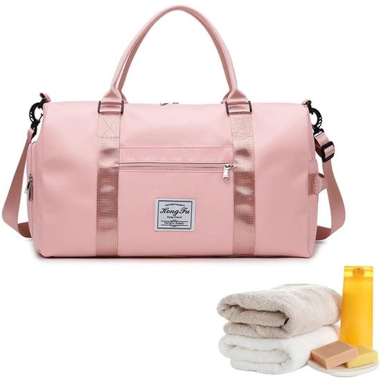 Borsa Sportiva per Donne - Tasca per Scarpe e Impermeabile