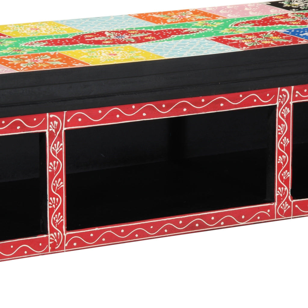 Mobile TV da parete  Multicolore 100x30x22cm Legno ingegnerizzato
