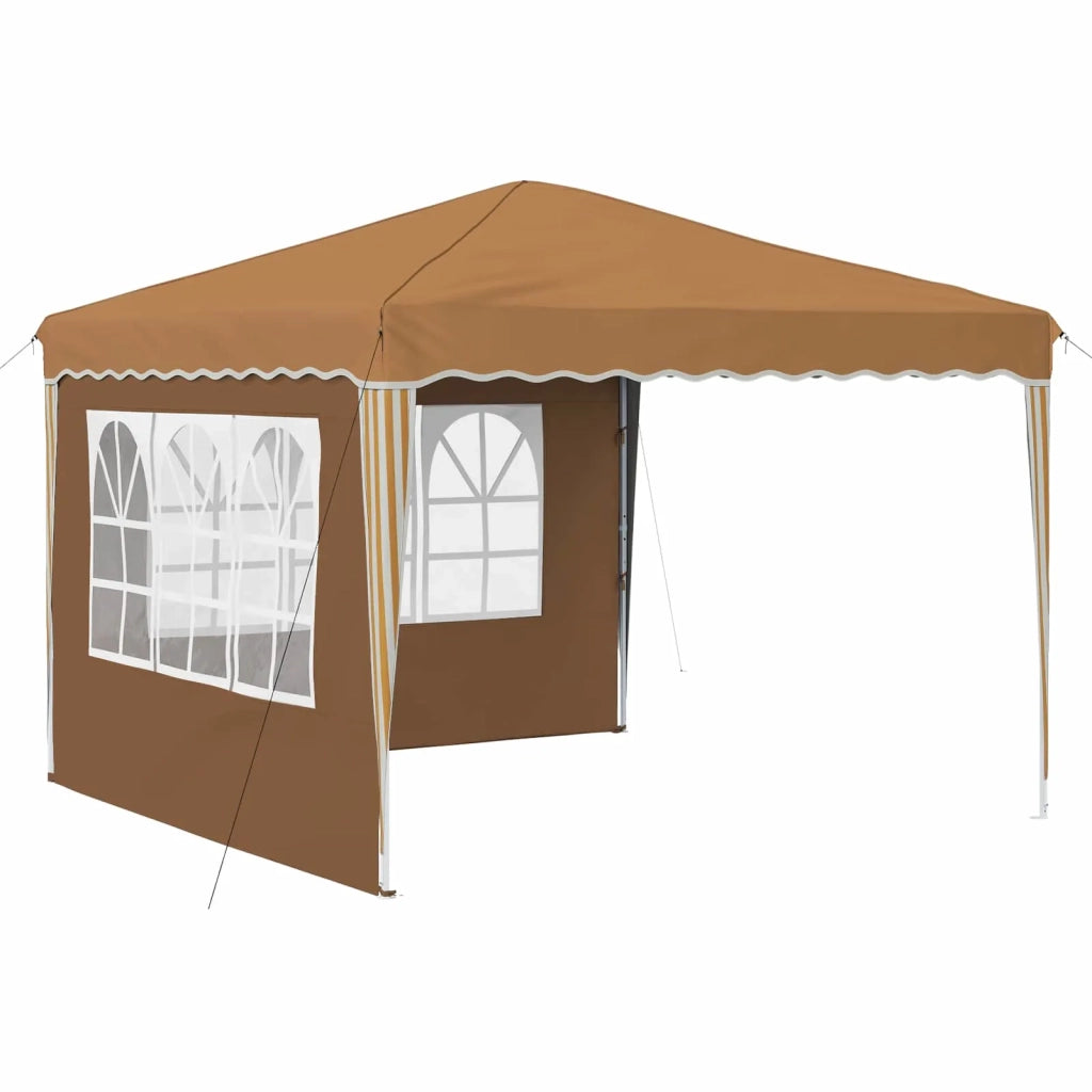 Tenda per feste a pop-up-Gazebo Beige 288 x 288 x 245 cm 611627