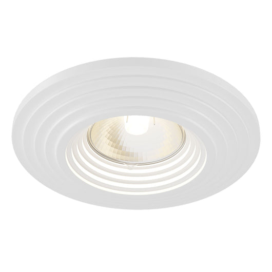 Faretto da incasso Downlight in Gesso Gyps Modern Bianco