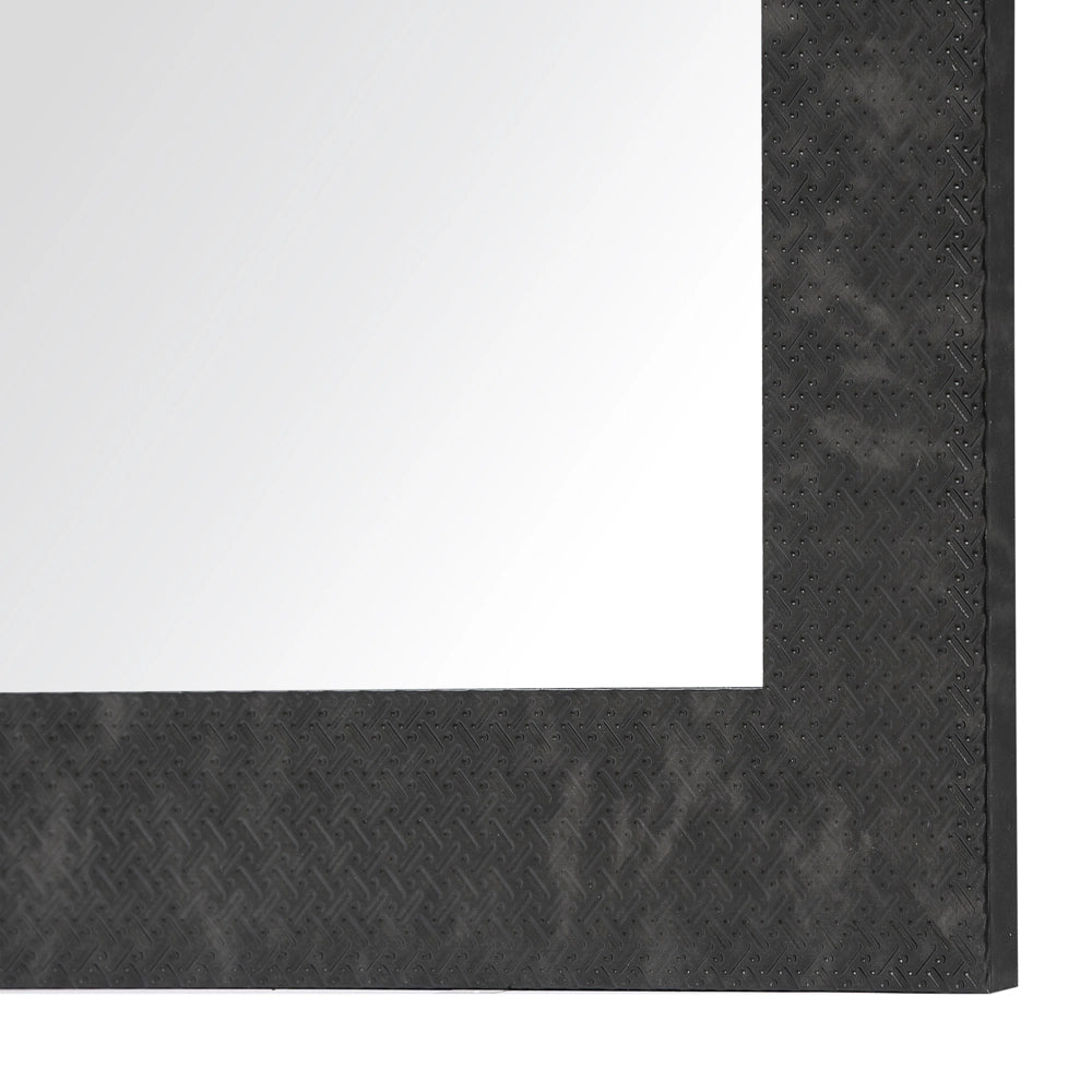 Specchio appeso a parete Nero 50 x 130 cm retrò classico soggiorno camera da letto ingresso