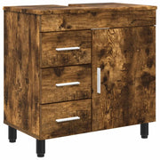 Mobiletto da Bagno | Armadio da bagno Rovere Fumo 60 x 35 x 60 cm