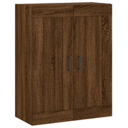 Armadietto a Muro | Mobile a Parete Rovere Marrone 69,5x34x90 cm Legno Multistrato