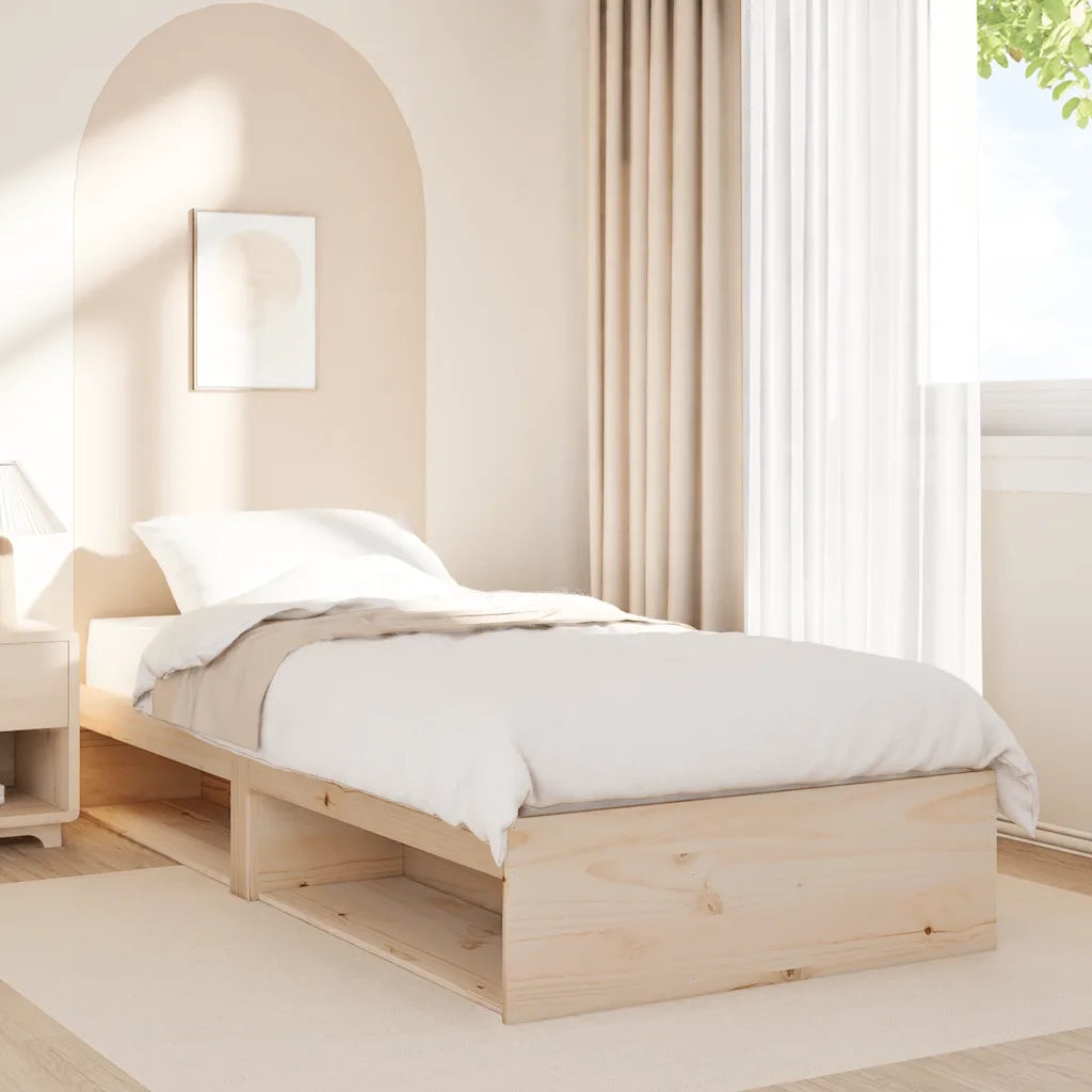 Dormeuse senza Materasso 90x190 cm in Legno Massello di Pino 859247