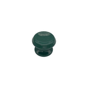 Pomolo fisso per porta SAGUATTI 866/60SB in alluminio verde lucido