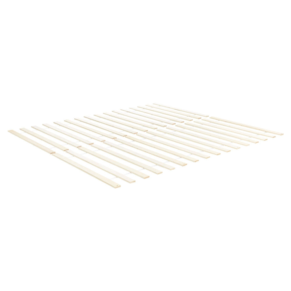 Rete a doghe con 32 doghe piatte arrotolate 160 x 200 cm doghe supporto arrotolate
