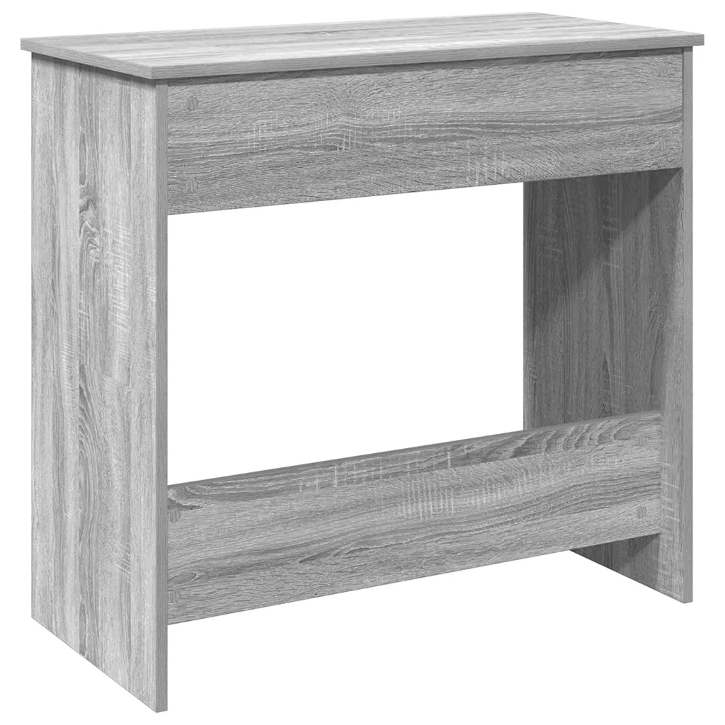 Scrivania Grigio Sonoma 80x40x75 cm in Legno Multistrato 860477