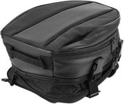 Borsa posteriore impermeabile - Borsa di sella per moto - Borsa di carico con supporto - Antiscivolo/Antiaderente - Installazione facile - Alta capacità
