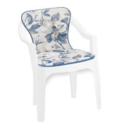Cuscino Sedia Poltrona Fiori Vintage Giardino Coprisedia Schienale Seduta Pieghevole Morbido