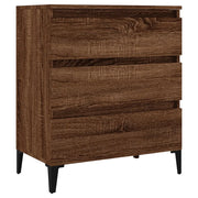 Credenza | Madia | Buffet da pranzo | Armadio da pranzo Rovere Marrone 60x35x70 cm in Legno Multistrato