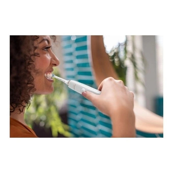 Philips DiamondClean 9000 Sonicare Spazzolini Elettrici Sonici con App, confezione da 1 Spazzolino Bianco e 1 Spazzolino Nero HX9914/57