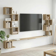 Mensola per TV da muro Rovere Sonoma 180 x 15 x 94 cm 8012294