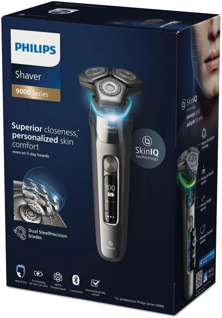 Philips SHAVER Serie 9000 Shaver series 9000 S9974/35 Rasoio elettrico Wet & Dry con SkinIQ