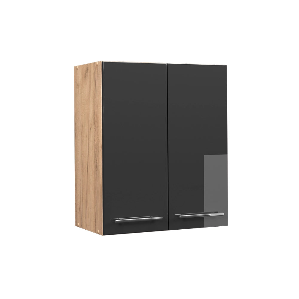 Vicco Pensile da cucina Antracite lucido 60 cm