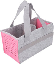 Borsa portatile per Toniebox - Borsa pieghevole con spazio aggiuntivo - Rosa - Materiale in tessuto di velluto - Adatto per il set di avvio del lettore Toniebox.