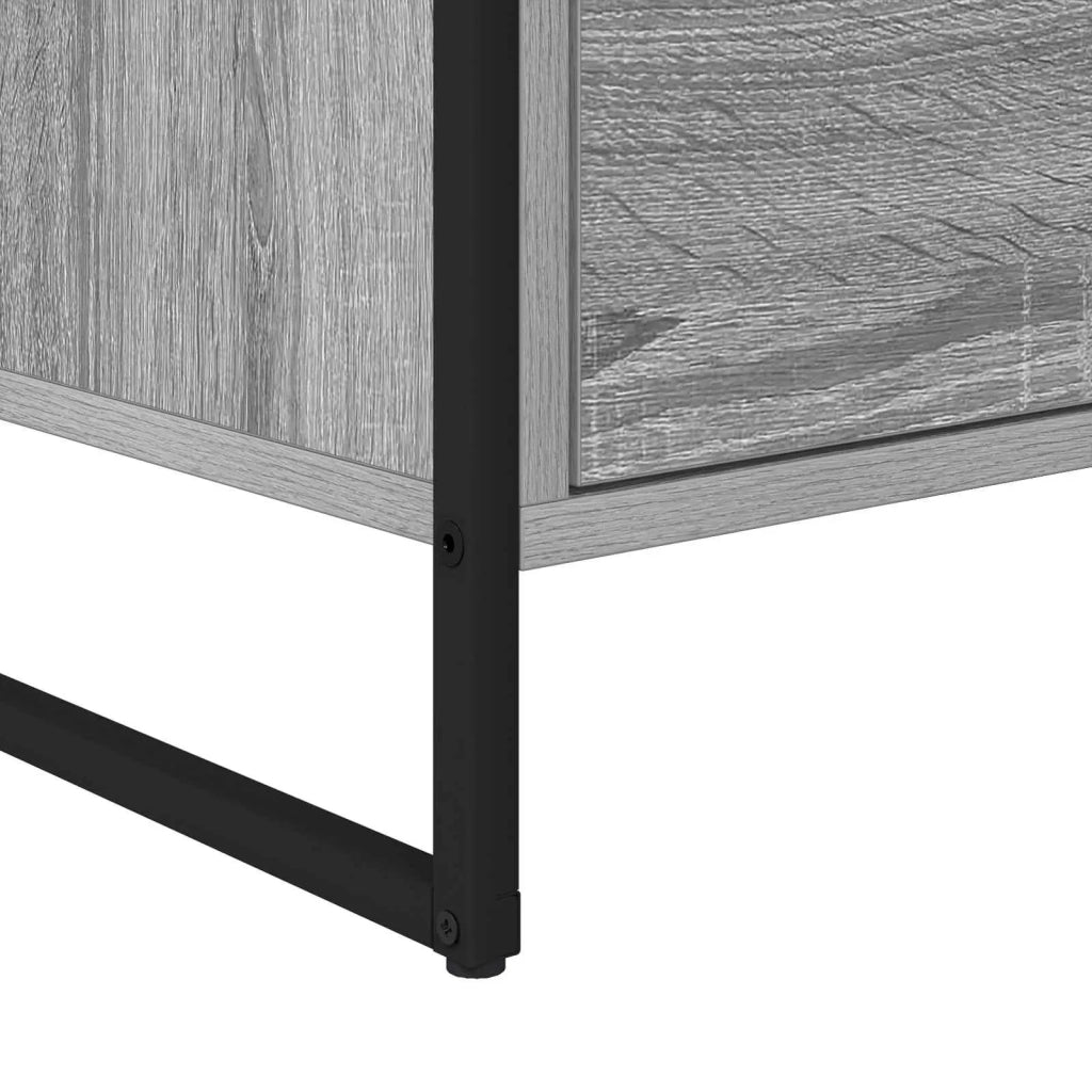Mobile laterale Grigio Sonoma 96,5 x 30 x 75 cm 886609