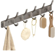 Hanger - 1 riga di 6 hanger - 7*38 cm - Hanger per la conservazione - Per l'appendere abiti, calze, ecc. - Solida e duratura - Hanger per abiti e articoli quotidiani - Hanger per articoli da bagno e sanitari