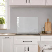 Kitchen Backsplash, Transparent, 70x50 Cm, Tempered Glass