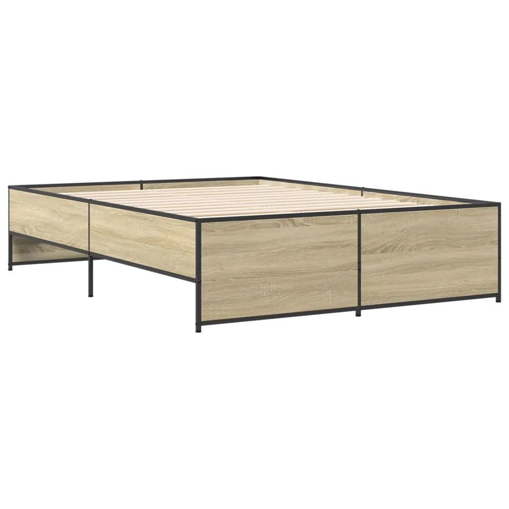 Giroletto Rovere Sonoma 140x190 cm in Legno Multistrato Metallocod mxl 115783