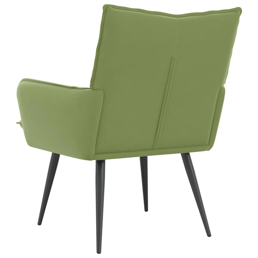 Poltrona Verde chiaro Velluto 42047726