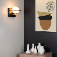 Lampada Da Parete APP1300-1W Black Gold