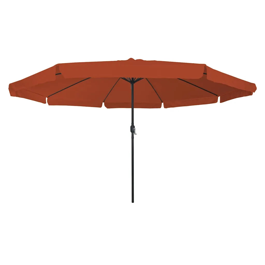 Ombrello da giardino-Ombrellone da spiaggia Terracotta 394 x 394 x 248 cm