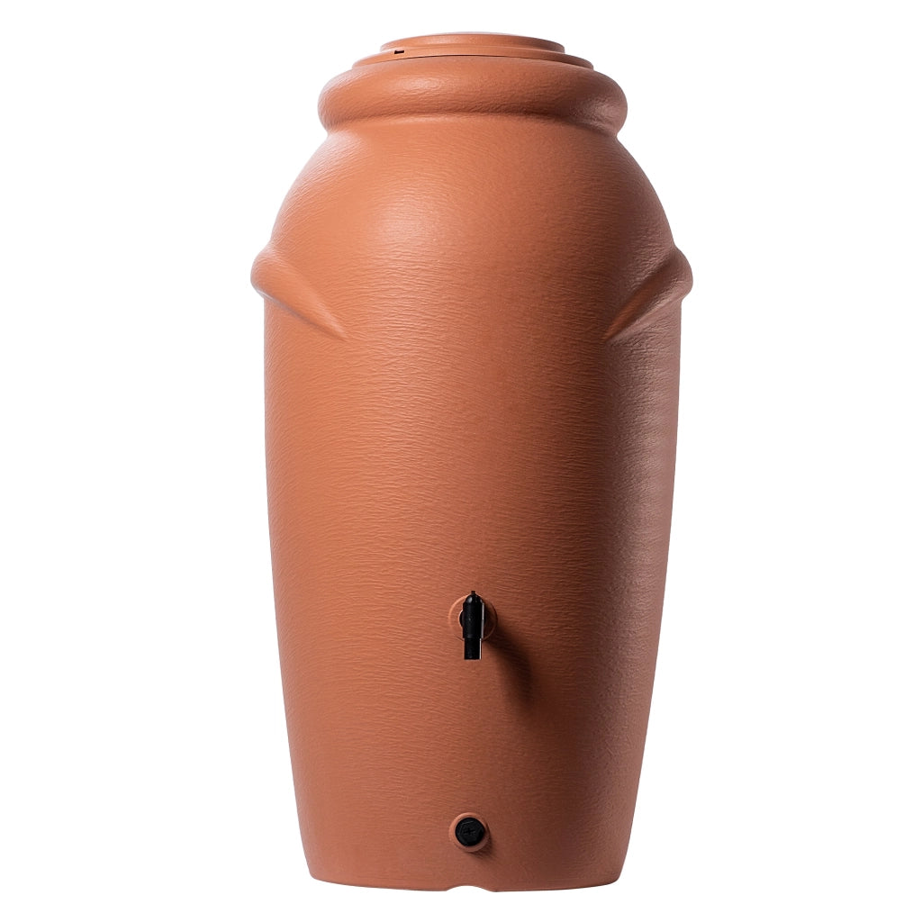 Serbatoio per acqua piovana KADAX 210L + Kit di collegamento al rubinetto e supporto