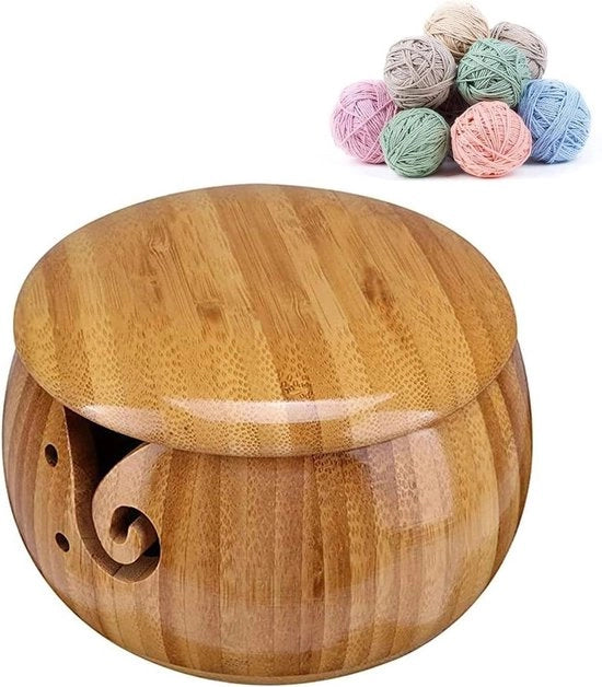 Bacchetta per filato in bambù per tessuti a maglia fatti a mano - Bacchetta per filato in legno