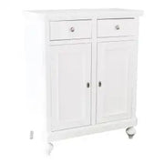 Credenza madia napoletana in legno massiccio 2 ante bianco