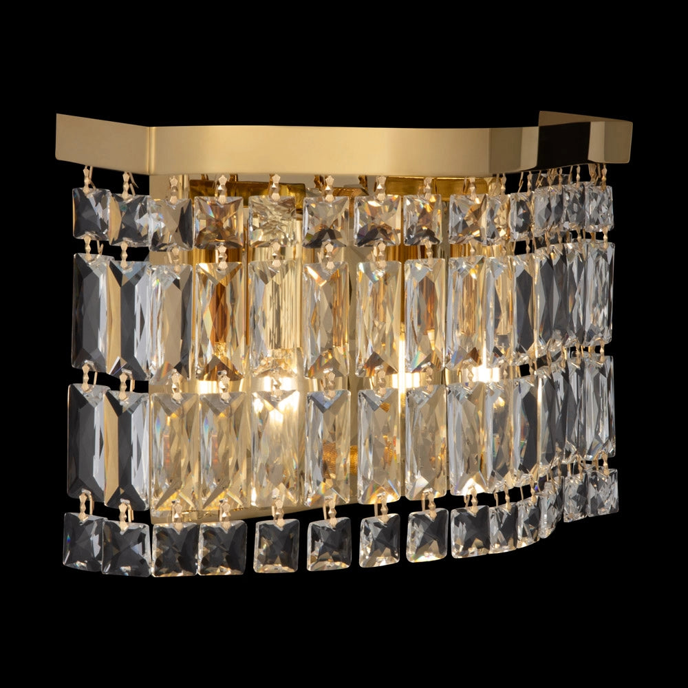 Maytoni applique contemporanea Dune 2 luci E14 oro metallo