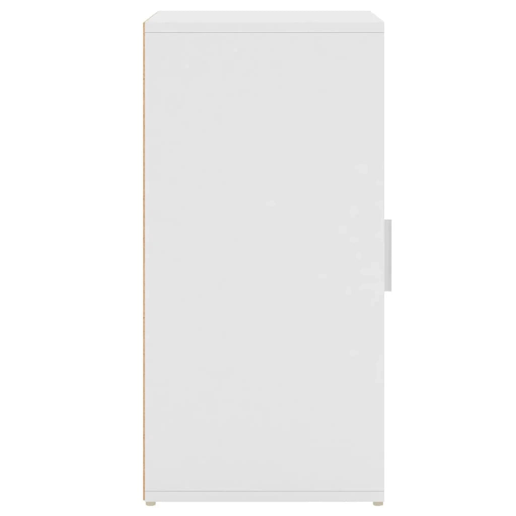 Scarpiera mobile contenitore per scarpe mobile per ingresso/corridoio/soggiorno 32 x 35 x 70 cm legno ingegnerizzato bianco 02_0021452