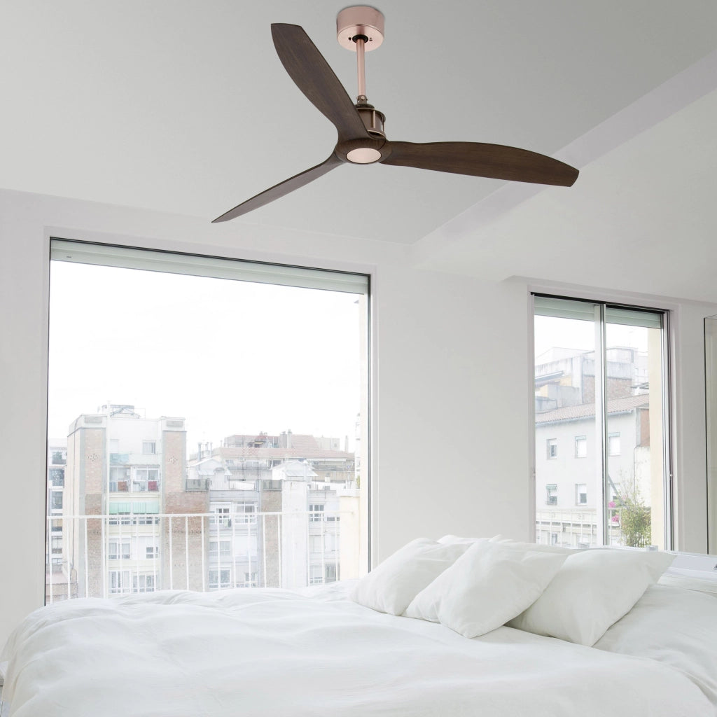 Faro Faro 33399 Marrone Ventilatore Per Soffitto Senza Luce Just